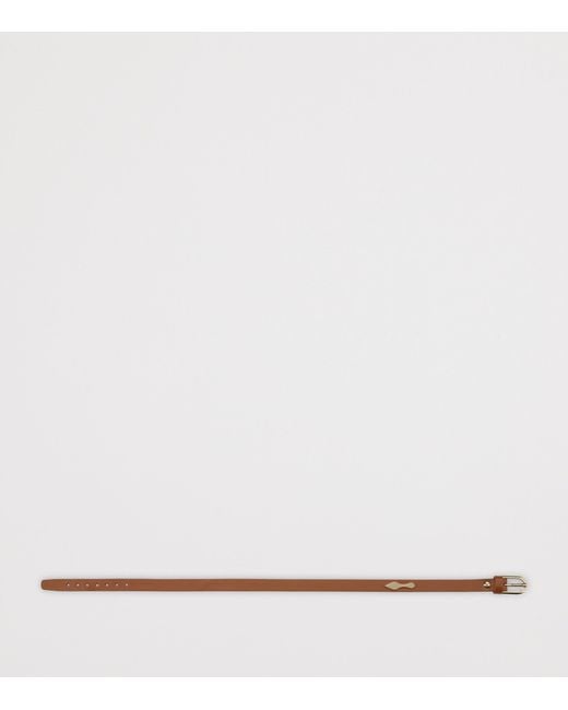 Christian Louboutin Red Bettina Calfskin Bracelet