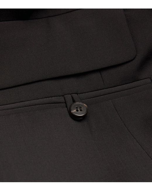 Camilla & Marc Black Single-Breasted Corinthian Blazer