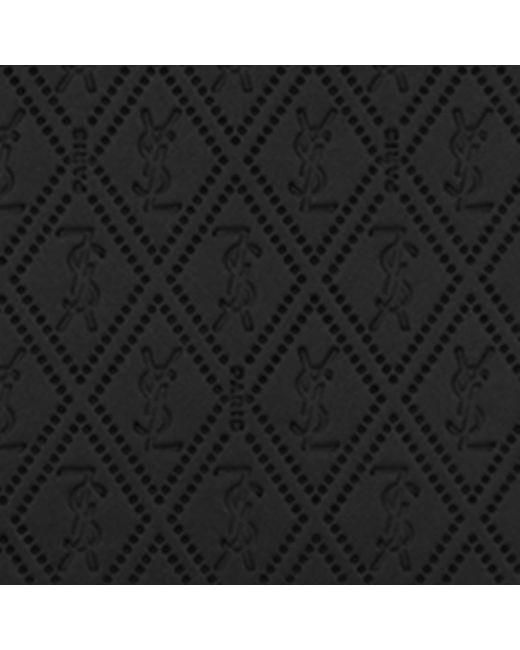 Saint Laurent Black Embossed Take-Away Box Bag