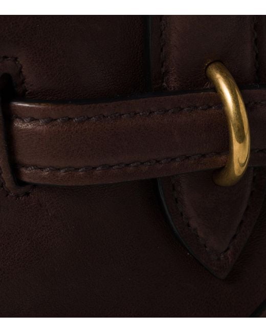 Miu Miu Brown Nappa Leather Aventure Top-Handle Bag
