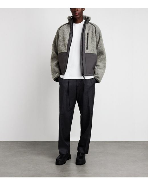 Canada Goose Gray Fleece Westport Jacket for men