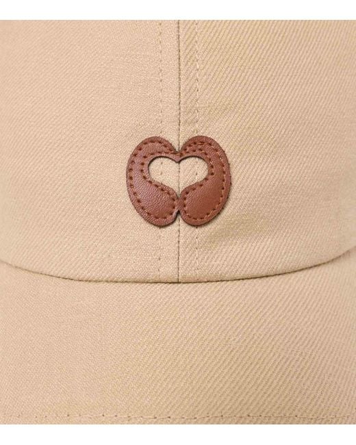Maje Natural Logo Baseball Cap