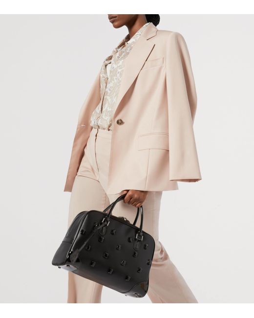 Marina Rinaldi Natural Virgin Wool Estri Tailored Trousers