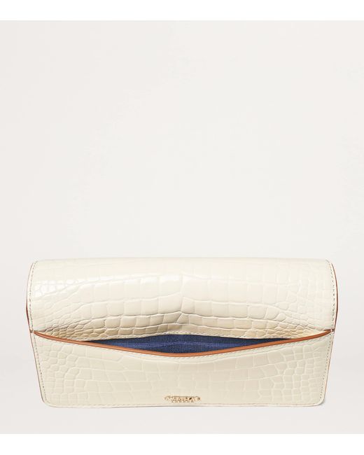 Aspinal Natural Mayfair 2 Clutch Bag