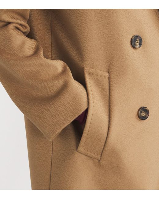 Weekend by Maxmara Natural Wool Double-Breasted Coat