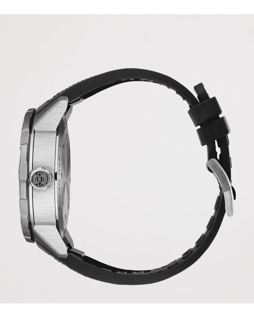 Iwc Black Stainless Steel Aquatimer Automatic Watch for men