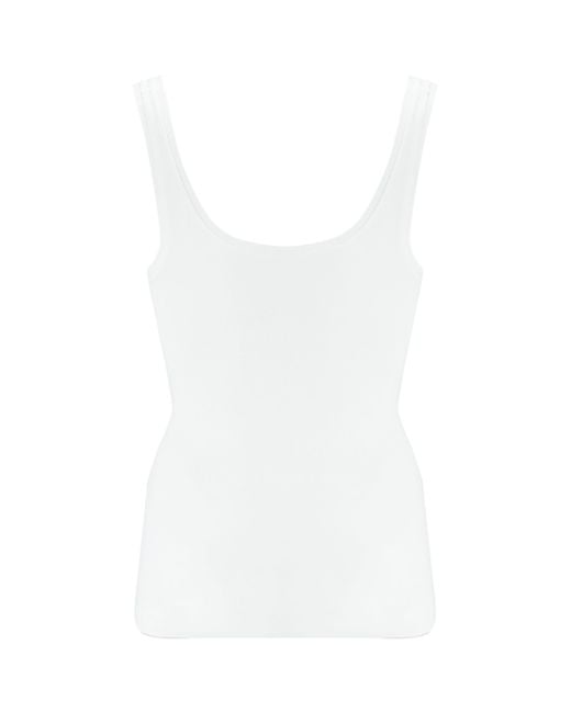 Hanro White Touch Feeling Tank Top