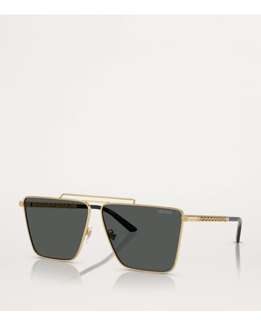 Versace Gray Acetate Ve2266 Sunglasses for men