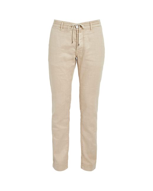 Jacob Cohen Natural Pharell Active Drawstring Trousers for men