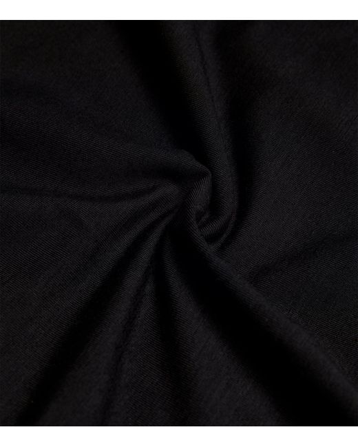Zimmerli of Switzerland Black Stretch-Modal Pureness T-Shirt for men