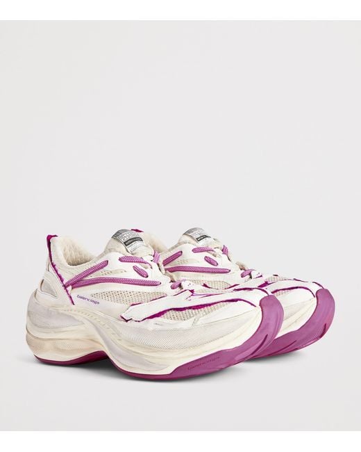 Balenciaga Pink Jet Sneakers