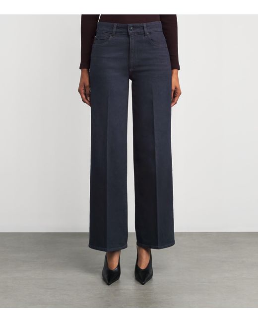PAIGE Blue Sasha Straight Jeans