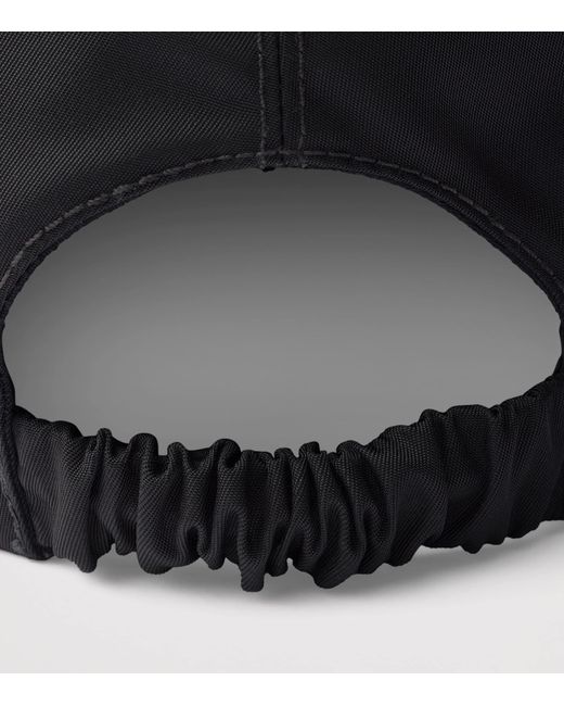 Prada Black Re-Nylon Baseball Cap