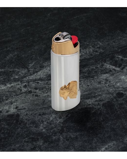 Jacques Marie Mage White Yellowstone Vi Artemis Lighter Case