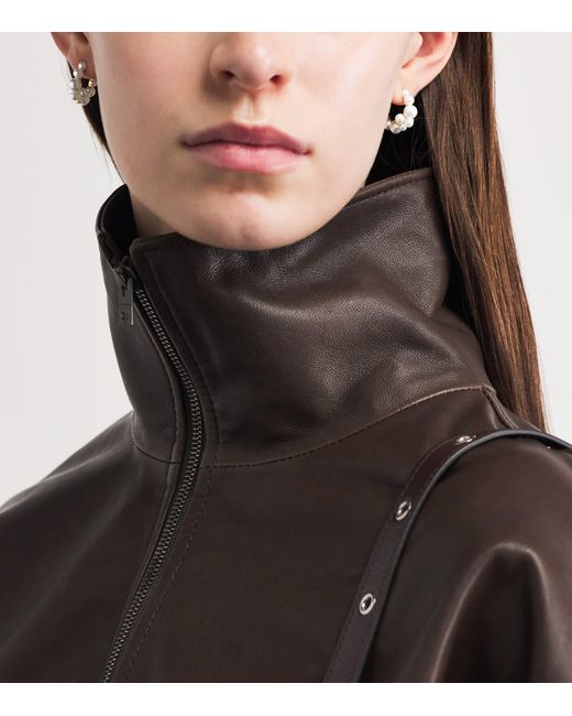 Sophie Bille Brahe Natural And Pearl Boucle Botticelli Hoop Earrings