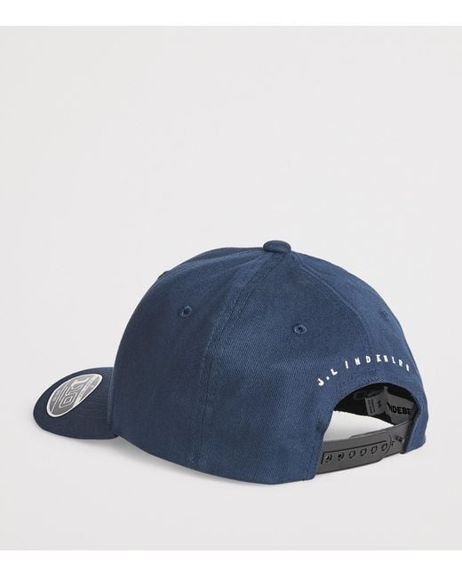 J.Lindeberg Blue Heath Cap for men