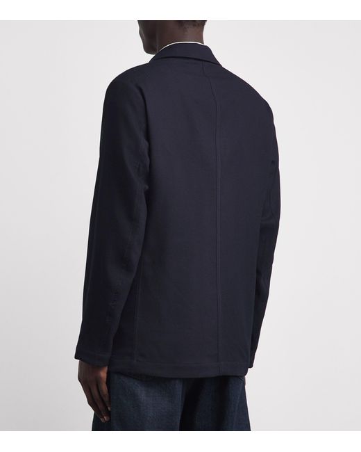 Paul Smith Blue Wool-Blend Unstructured Blazer for men