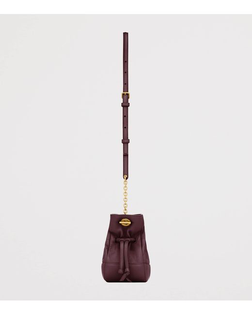 Saint Laurent Red Mini Leather Jamie Shoulder Bag