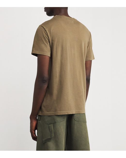 Citizens of Humanity Green Organic Cotton Boxy T-Shirt for men