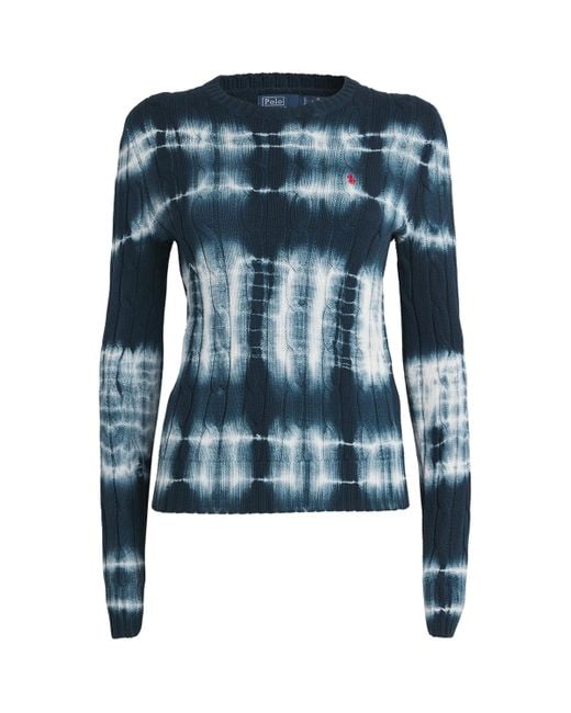 ralph lauren tie dye jumper