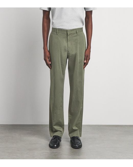 Vince Green Cotton-Linen Louie Chinos for men