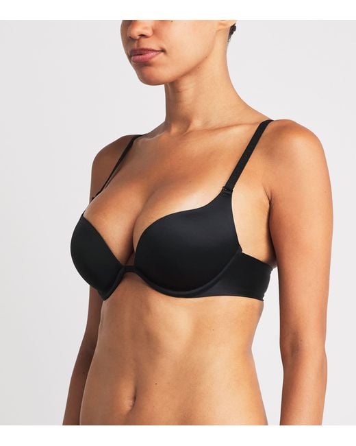 Wolford Black Sheer Touch Push-Up Bra