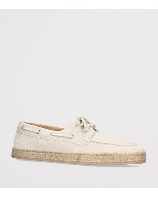 Brunello Cucinelli White Linen Penny Loafer Espadrilles