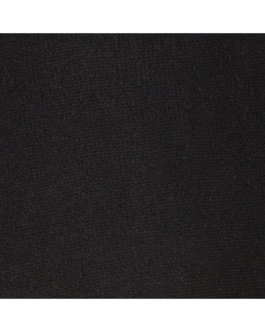 Polo Ralph Lauren Black Merino Wool-blend Polo Bear Scarf