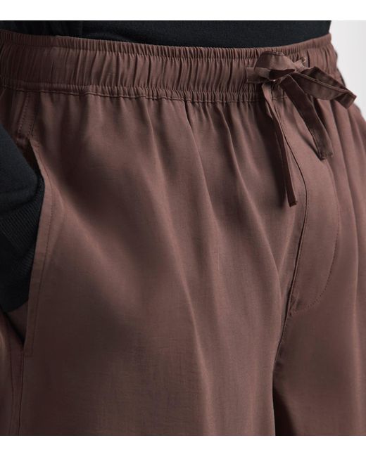 FRAME Purple Summer Boxer Shorts for men