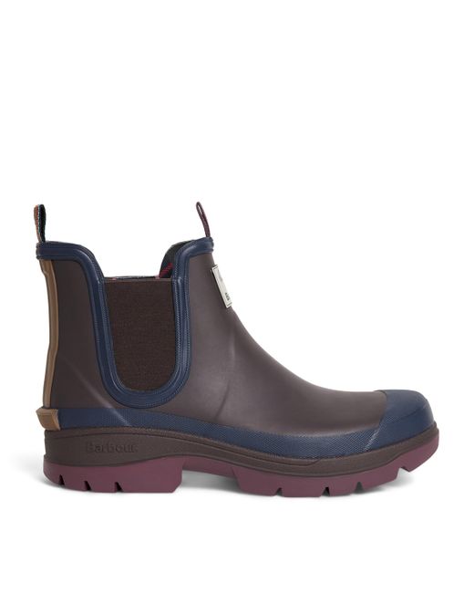 Barbour Paul Smith コラボ チェルシーブーツ Barbour X Paul Smith Chelsea Wellington Ankle Boots in Blue for