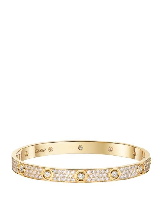 Cartier Natural Love And Diamond Bracelet