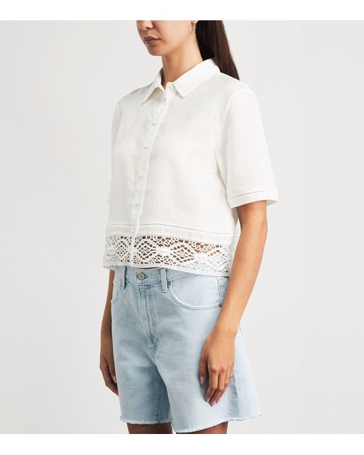 FRAME White The Heirloom Shirt