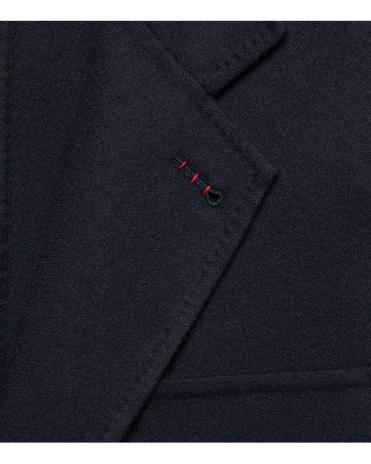 Gucci Blue Wool Single-breasted Blazer for men