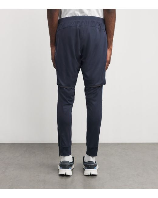 On Shoes Blue Water-Repellent Weather Trousers for men