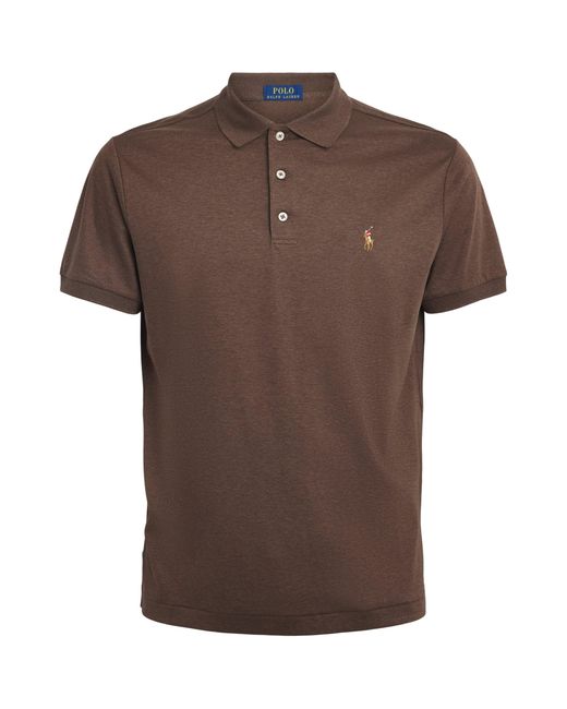 Polo Ralph Lauren Brown Cotton Classic-Fit Polo Shirt for men