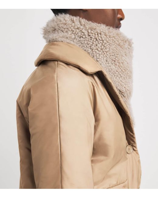 Max Mara Natural The Cube Collared Jacket