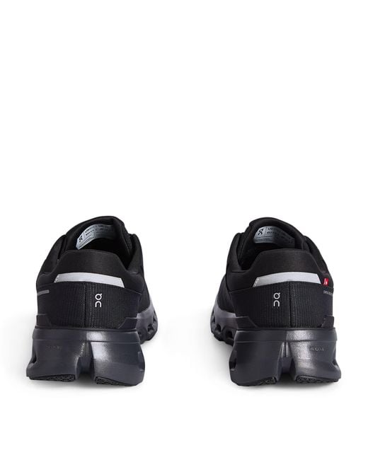 On Shoes Black Waterproof Cloudrunner 2 Trainers for men
