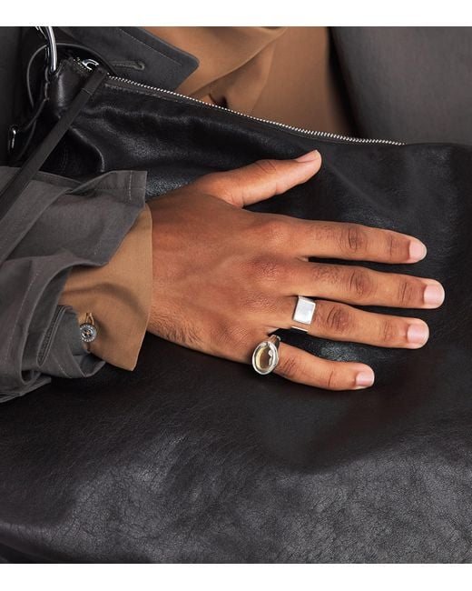 FYR Natural Sterling Isis Ring for men