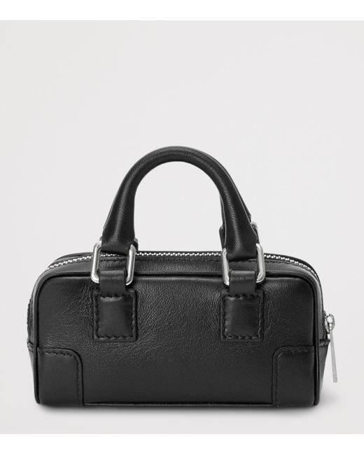 Loewe Black Mini Leather Amazona Nano Top-Handle Bag