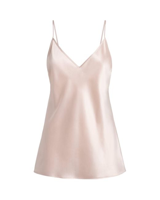 Joseph Pink Silk Clea Camisole