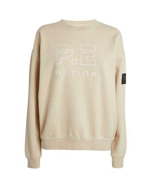 P.E Nation Natural Organic Cotton Heads Up Sweatshirt