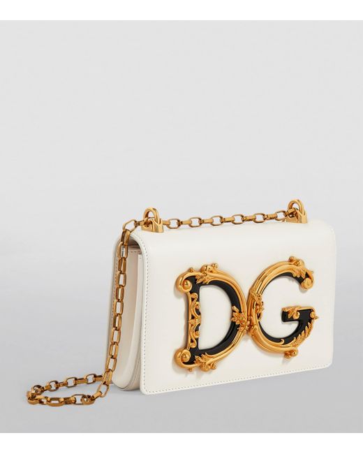 Dolce & Gabbana Metallic Dg Girls Cross-Body Bag