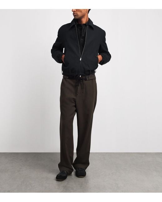 Craig Green Black Wool Twill Utility Jacket for men