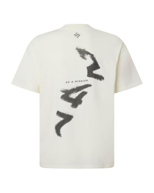REPRESENT 247 White 247 Motion Oversized T-Shirt for men
