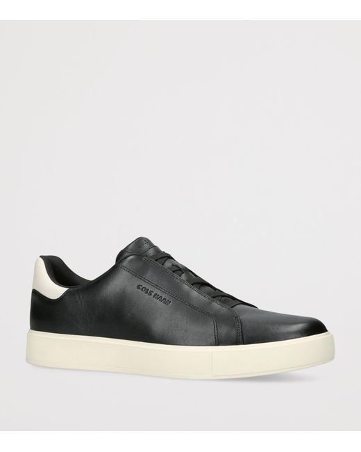 Cole Haan Black Men's Grandprø Luxe Slip-on Sneakers for men