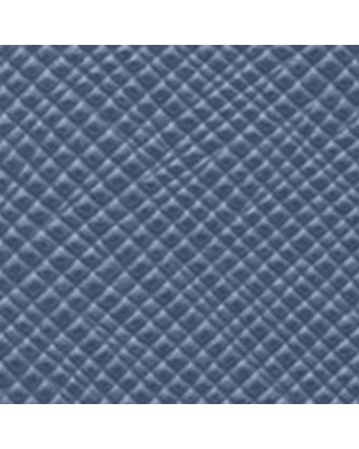 Prada Blue Saffiano Leather Bifold Card Holder for men