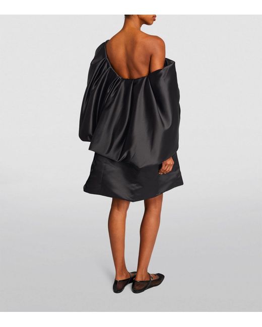 Simone Rocha Black Bow Mini Dress