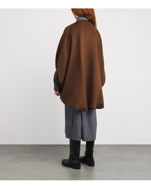 Wolk Morais Brown Cashmere Circle Jacket