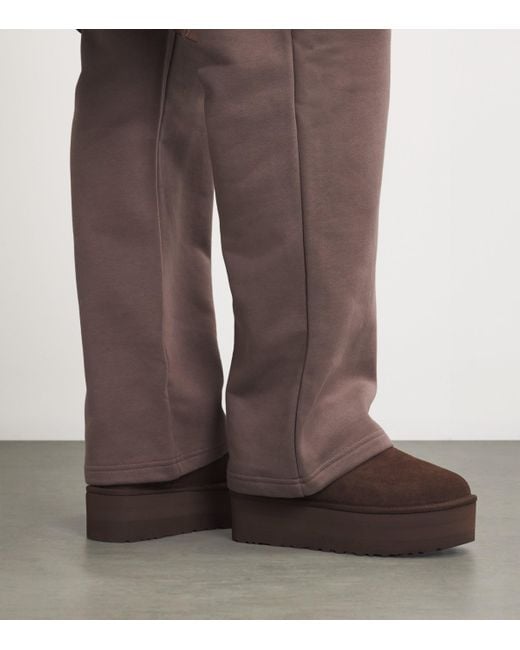 Ugg Brown Classic Ultra Mini Platform Boots 50