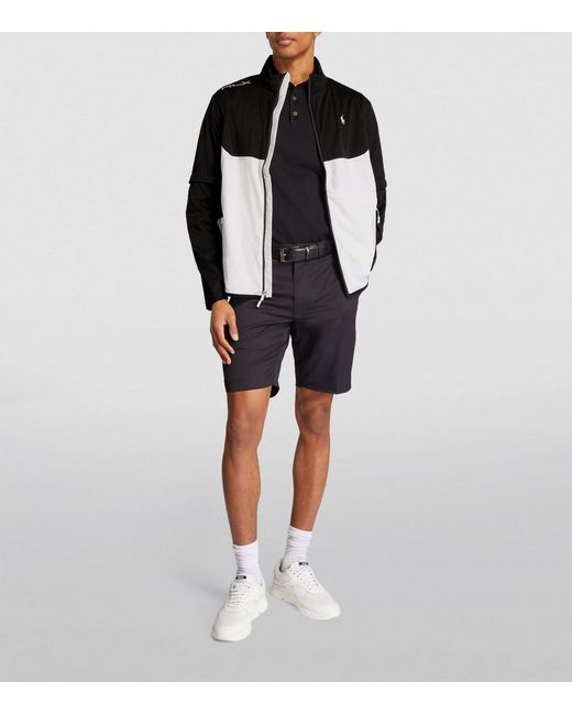 RLX Ralph Lauren Black Packable Water-repellent Jacket for men